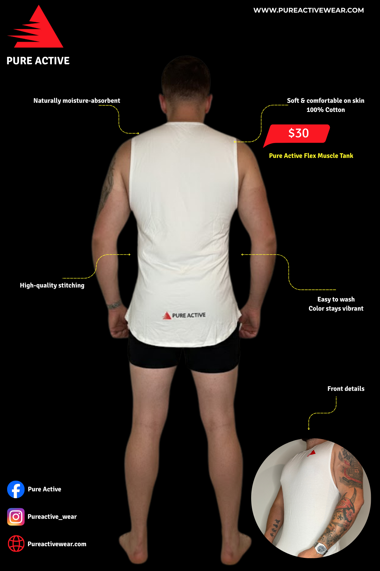 Pure Active Flex Muscle Tank